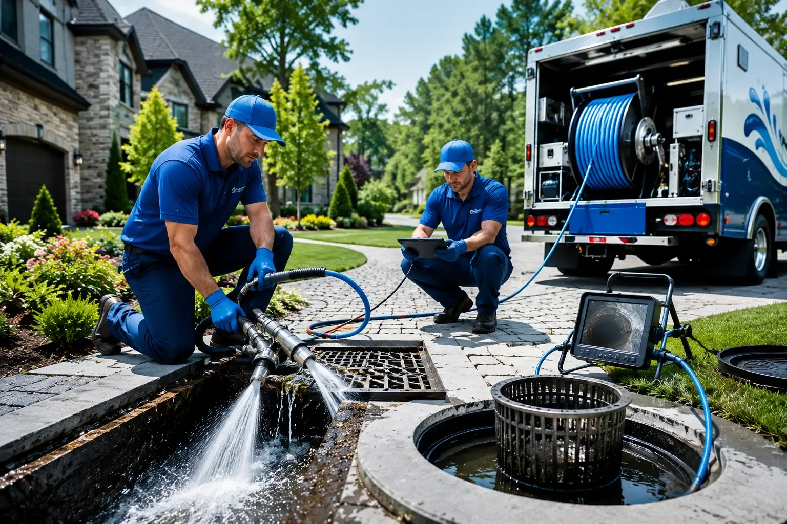 Local outdoor drain cleaning professionals in Amelia, NE